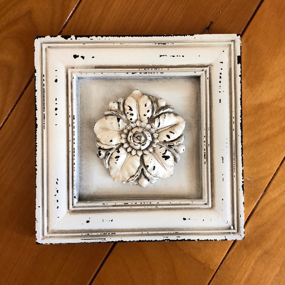 Tropical Flower Hawaiian Shabby Shic Wall Art